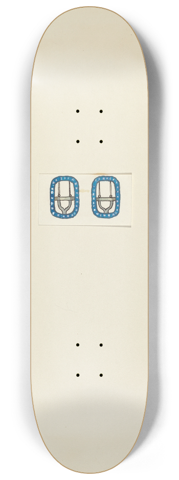 Charles Criswell - Neck Buckle 8.25 inch art skate deck