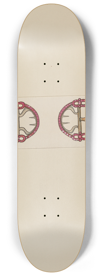 Charles Criswell - Womans Buckle 8.25 inch art skate deck