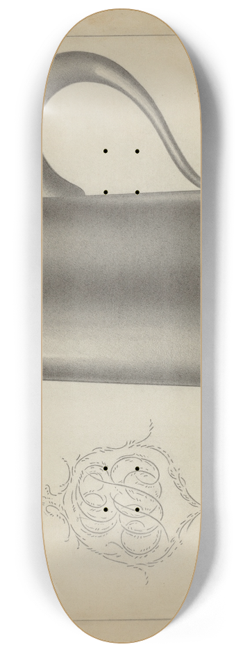 Charles Cullen - Pewter Tankard 8.25 inch art skate deck