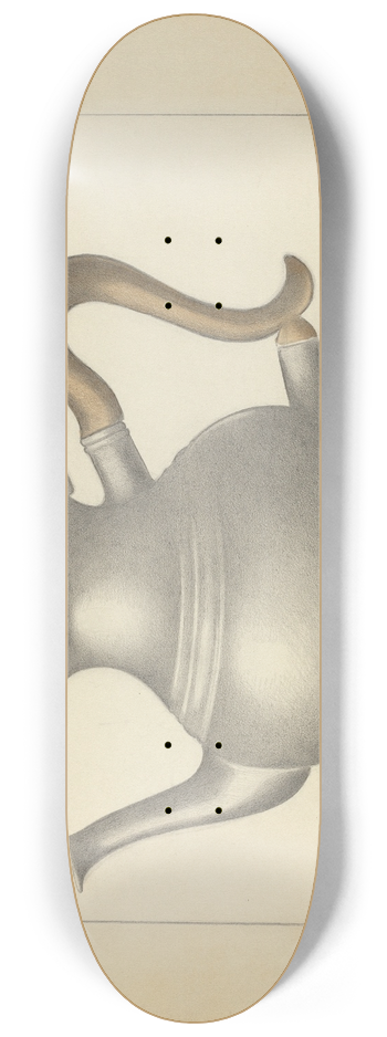 Charles Cullen - Pewter Teapot 8.25 inch art skate deck