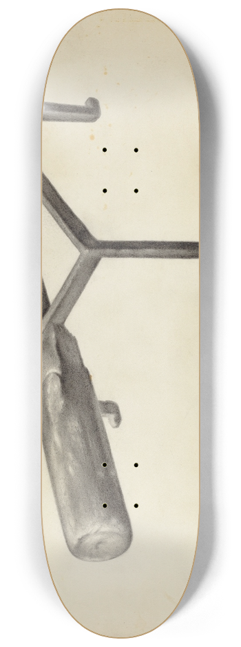 Charles Cullen - Trivet 8.25 inch art skate deck