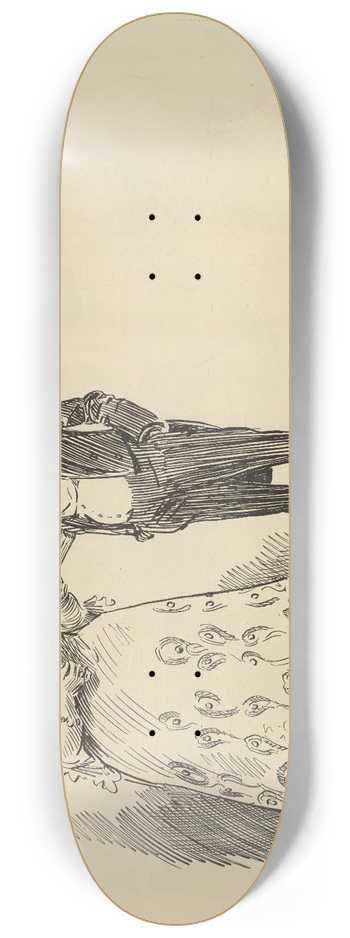 Charles Dana Gibson - Changed 8.25 inch art skate deck