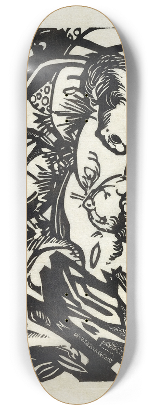 Franz Marc - Animal legend 8.25 inch art skate deck