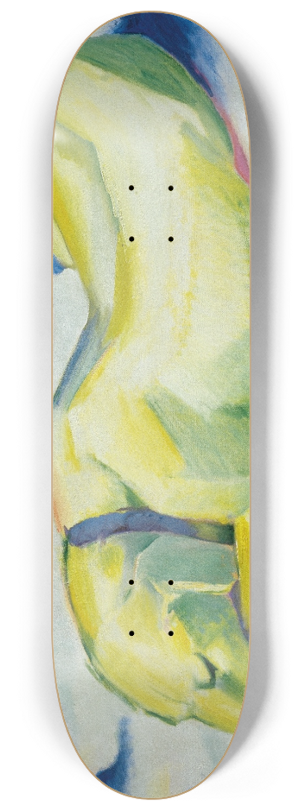 Franz Marc - Dog Lying in the Snow 8.25 inch art skate deck