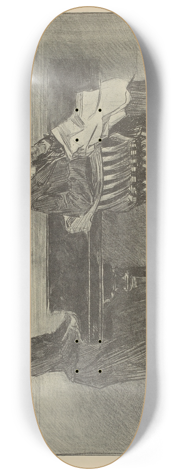 Charles Dana Gibson - Mates 8.25 inch art skate deck