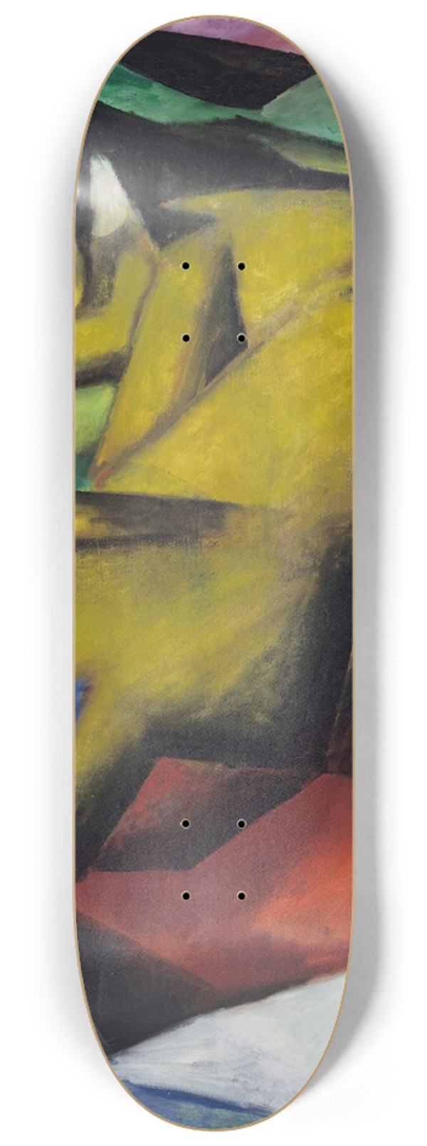 Franz Marc - Tiger 8.25 inch art skate deck