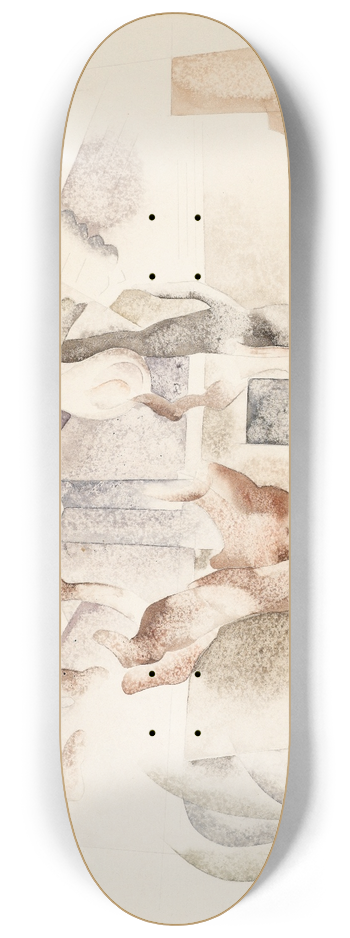 Charles Demuth - Bermuda Landscape No. 2 8.25 inch art skate deck