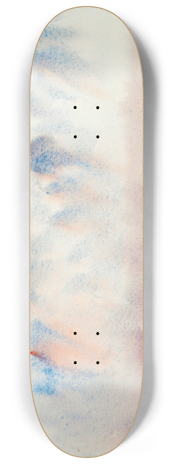 Charles Demuth - Bermuda Sky and Sea with Boats 8.25 inch art skate deck