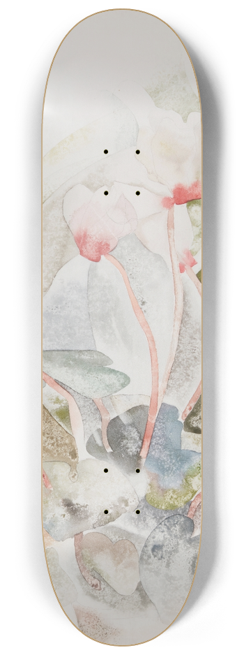 Charles Demuth - Cyclamen 8.25 inch art skate deck