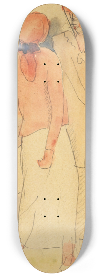 Charles Demuth - Strolling 8.25 inch art skate deck