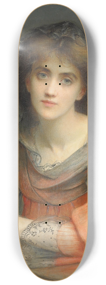 Charles Edward Hall - Luna 8.25 inch art skate deck