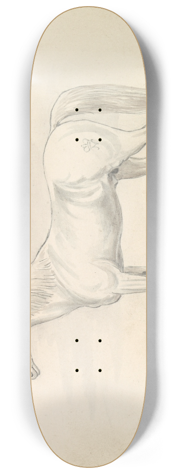 Charles Hamilton Smith - Marengo, Bonapartes Arab 8.25 inch art skate deck