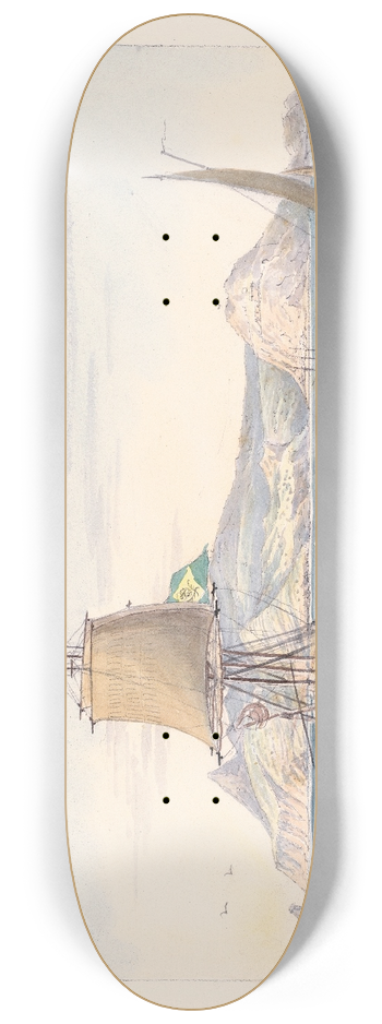 Charles Hamilton Smith - Terceira 8.25 inch art skate deck