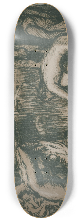 Charles Haslewood Shannon - The Mill-Pond 8.25 inch art skate deck