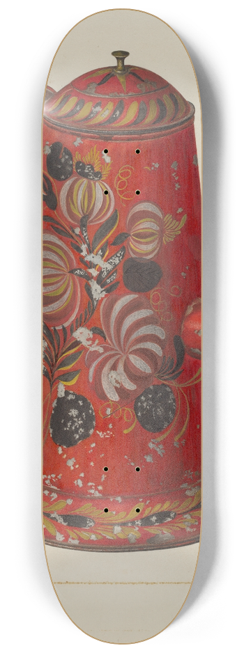 Charles Henning - Toleware Coffee Pot 8.25 inch art skate deck