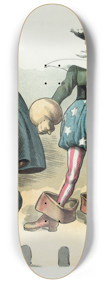 Charles Jay Taylor - The Cuban melodrama 8.25 inch art skate deck