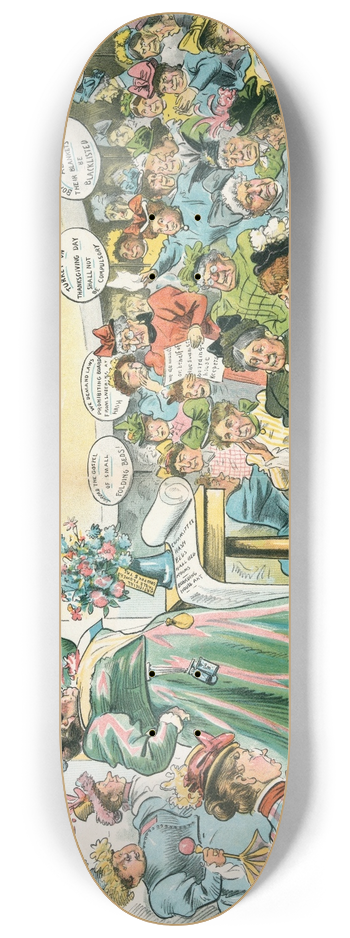 Charles Jay Taylor - The next thing in order 8.25 inch art skate deck