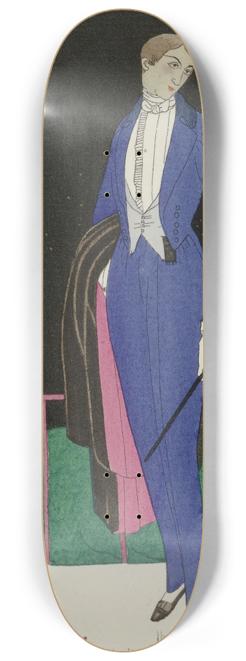 Charles Martin - Habit nouveau par Kriegck 8.25 inch art skate deck