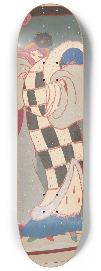 Charles Martin - La Neige 8.25 inch art skate deck