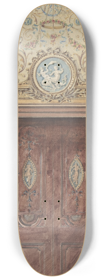 Charles Monblond - Designs for Arched Doorway 8.25 inch art skate deck