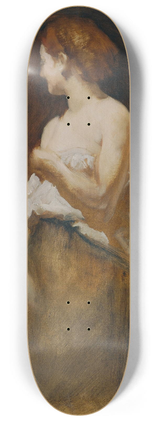 Franz Rumpler - Weiblicher Akt 8.25 inch art skate deck