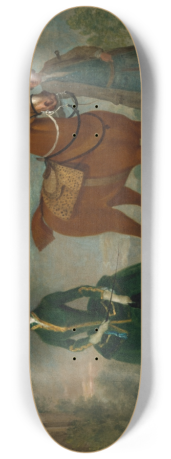 Charles Phillips - Portrait of Mrs Thomas Congreve (ne Anna Catherine Handasyde) 8.25 inch art skate deck