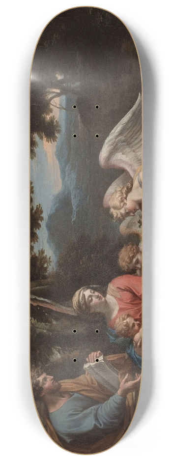Charles Poerson - Rest on the Flight into Egypt 8.25 inch art skate deck