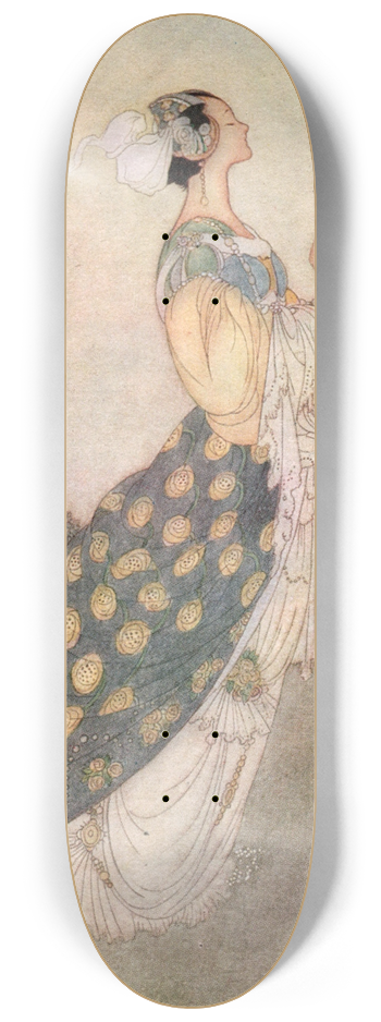 Charles Robinson - She Will Pass Me By 8.25 inch art skate deck