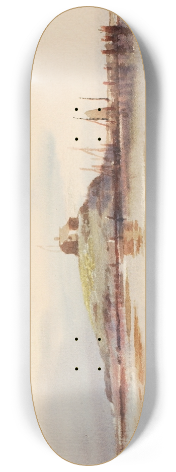 Charles Russell Loomis - Untitled 8.25 inch art skate deck
