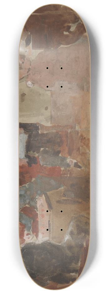 Charles Samuel Keene - Evening Entertainments 8.25 inch art skate deck