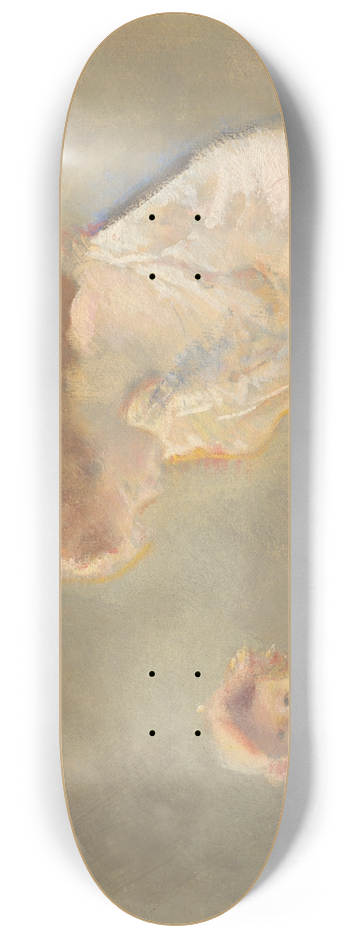 Charles Sims - Child Worship 8.25 inch art skate deck