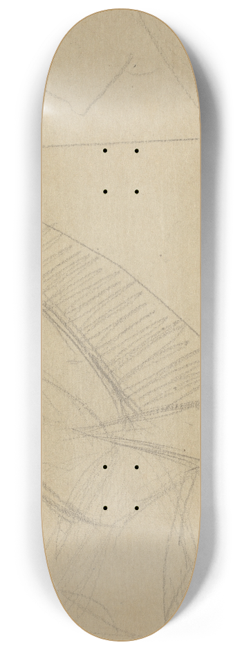 Charles Sprague Pearce - Figure Study 8.25 inch art skate deck