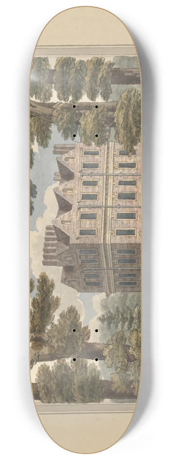 Charles Tomkins - Boston Manor, Brentford, Middlesex 8.25 inch art skate deck