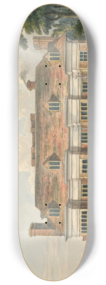 Charles Tomkins - Ealing House, Middlesex 8.25 inch art skate deck