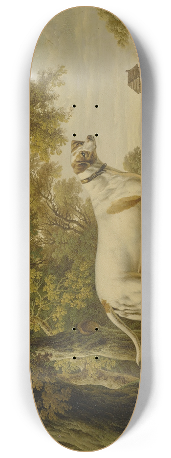 Charles Towne - An English Pointer In A Landscape 8.25 inch art skate deck