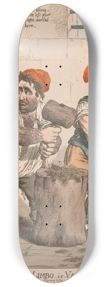 Charles Williams - Ceceders in Limbo  ie  Vagabounds Made Useful 8.25 inch art skate deck