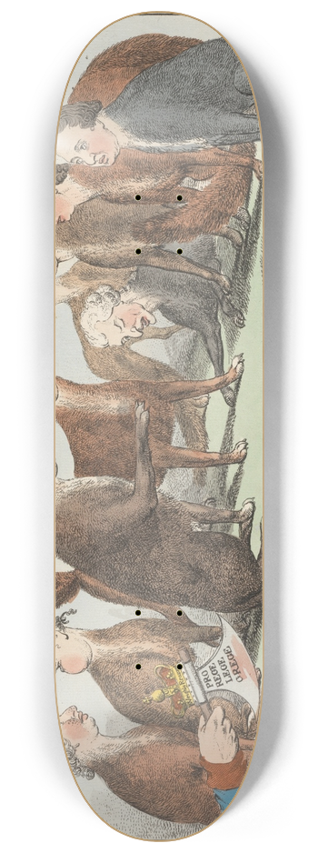 Charles Williams - The Fox That Lost His Tail 8.25 inch art skate deck