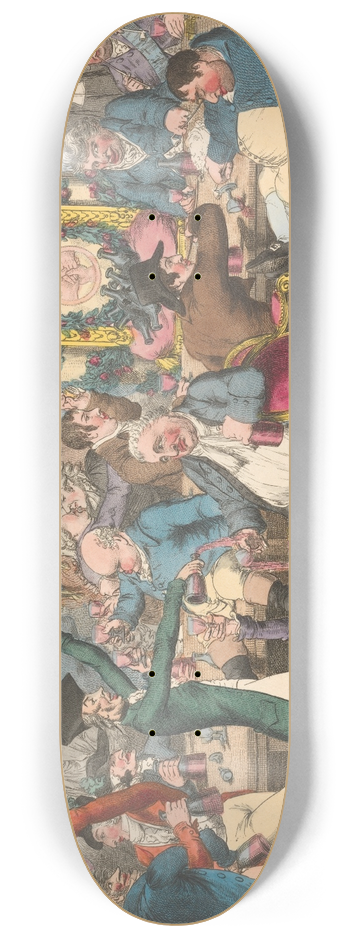 Charles Williams - The Union Club 8.25 inch art skate deck
