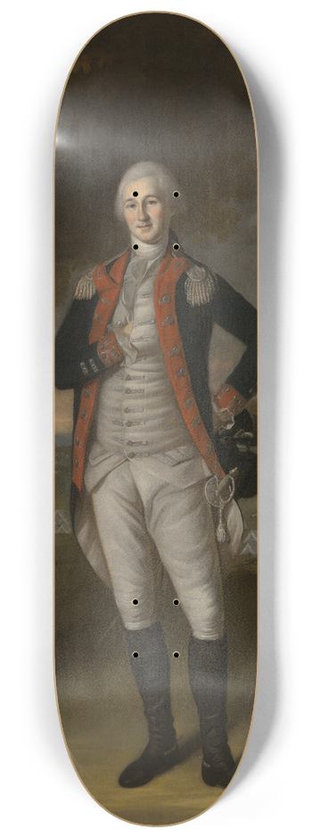 Charles Willson Peale - Walter Stewart 8.25 inch art skate deck