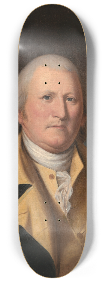 Charles Willson Peale - William Moultrie 8.25 inch art skate deck