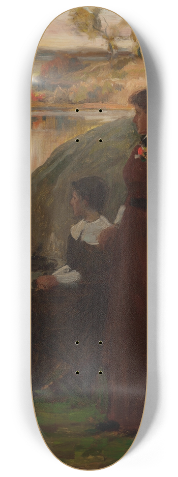 Charles Yardley Turner - Expectation 8.25 inch art skate deck