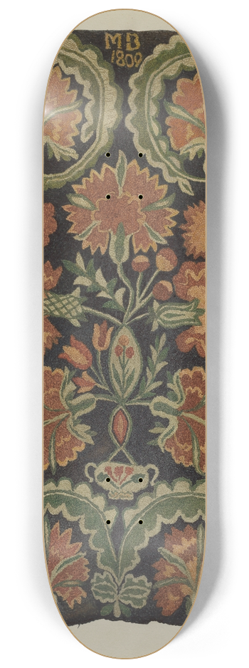 Charlotte Winter - Bedspread 8.25 inch art skate deck