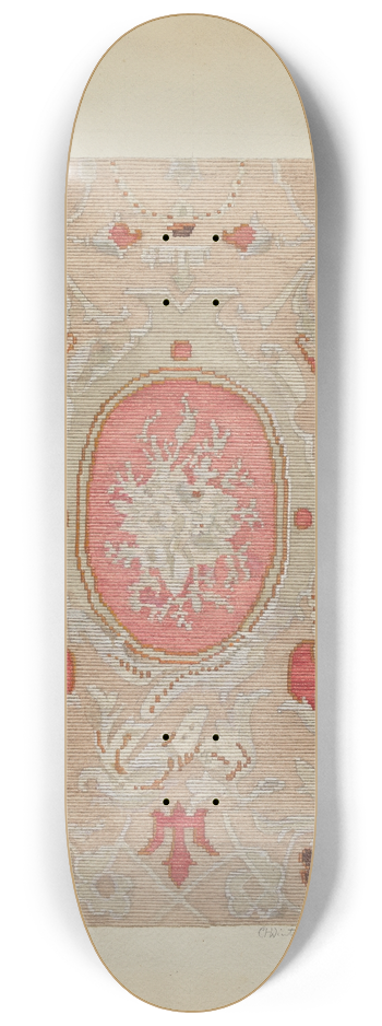 Charlotte Winter - Brussels Carpet 8.25 inch art skate deck