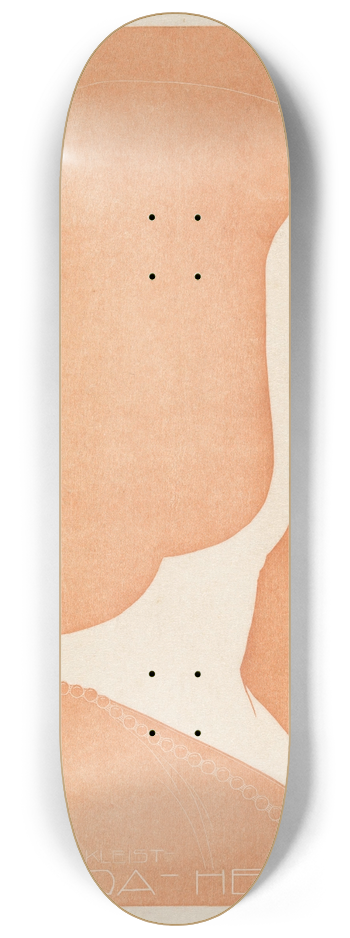 Chris Lebeau - Portret van Gerda Henny 8.25 inch art skate deck