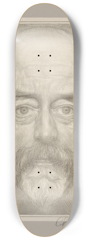 Chris Lebeau - Portret van H.P. Berlage 8.25 inch art skate deck