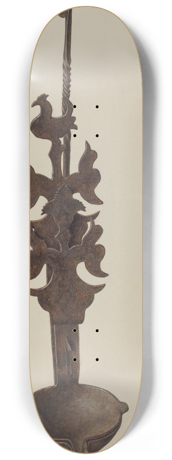 Christabel Scrymser - Lamp 8.25 inch art skate deck