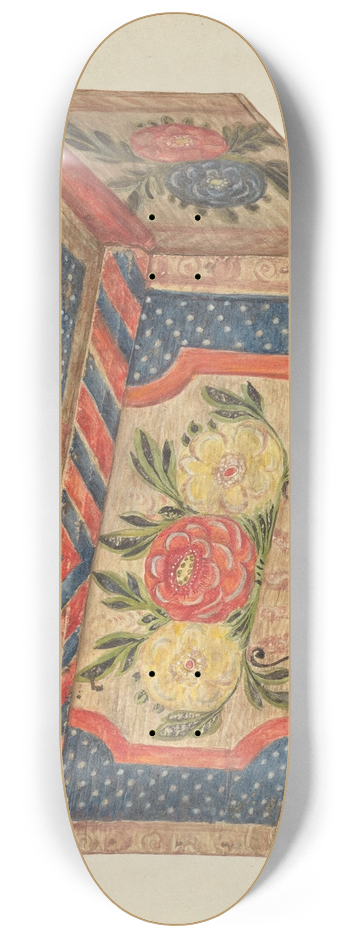 Christabel Scrymser - Utility Box 8.25 inch art skate deck