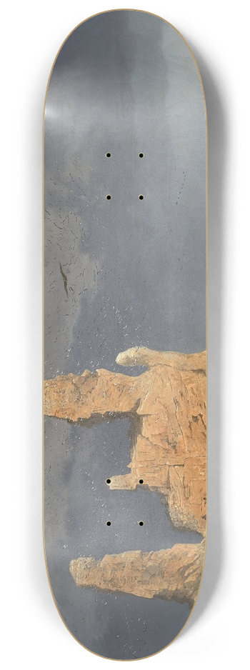 Christian Ezdorf - The Icelandic Coast 8.25 inch art skate deck