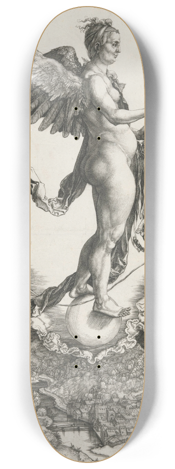 Albrecht Drer - Nemesis 8.25 inch art skate deck