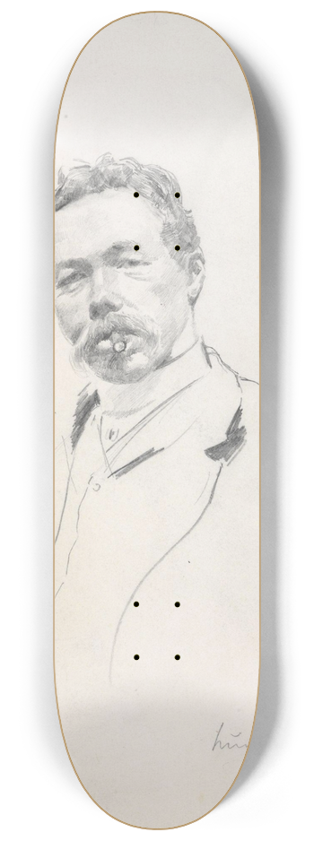 Christian Krohg - Ludvig Skramstad 8.25 inch art skate deck